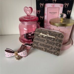 Juicy Couture Lovely Bow Brown Wallet